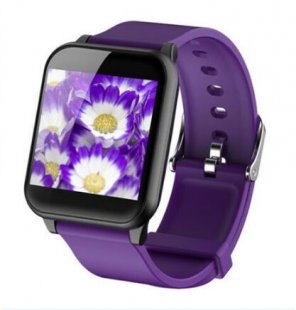 Wholesale for Phone Android Smart Bracelet purple Smart Watch Waterproof Sport Blood Pressure Heart Rate Monitor