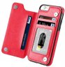 Abctay for iPhone X 7/8 7/8 Plus redEH1R Multifunction Magnetic Leather Wallet Case Card Slot Shockproof Full Protection Cover