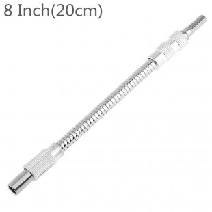 Wholesale 200mm Universal Flexible Hose Electric Drill Connecting Soft Shaft with 1/4 Inch Hexagon Interface Extension Bit Holder Adapter