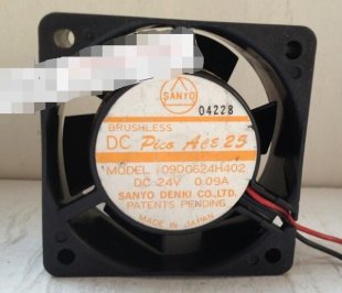 Wholesale Cooling Fan Sanyo 109D0624H402 24V 0.09A 2wires