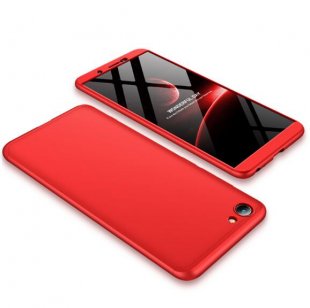 Wholesale Slim 3 in 1 Hybrid Hard Case Full Body 360 Degree Protection Back Cover red For VIVO Y71