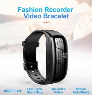 Wholesale Smart Watch black Sports Smart Bracelet Professional Recording Pen HD Noise Reduction Video Recorder Sports Mini Camera