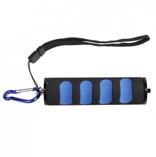 Wholesale LED Camera Light Flash Bracket Sponge Handle Blue Camera Handheld Stabilizer