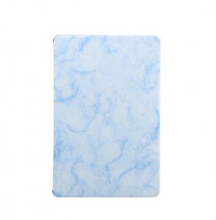 Wholesale Cover Marbling Pattern PU Leather Anti-fall Anti-scrach Anti-slip Protect Shell Tri-fold Case blue For Samsung Tab S6 T860 Tablet