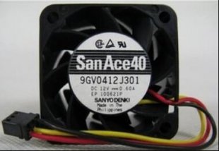 Wholesale Sanyo 9GV0412J301 12V 0.6A 3wires Cooling Fan