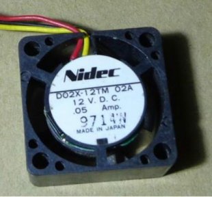 Wholesale Cooling Fan Nidec D02X-12TM 02A 12V 0.05A 3wires