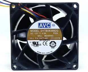 Wholesale Cooling Fan AVC DYTB0838B2G 12V 4.5A 4wires