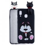 Wholesale Mobile Phone Case+Back Cover Bracket Staying husky For Samsung A10S A20S Color Painting Pattern Drop Protection Soft TPU