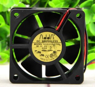 Wholesale Cooling Fan ADDA AD0612HS-C70GL 12V 0.16A 1.92W 2wires