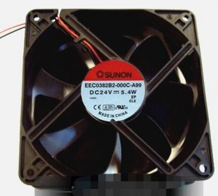 Wholesale SUNON 12038 EEC0382B2-000C-A99 24V 5.4W 2wires Cooling Fan