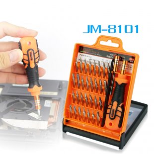 Wholesale Precision 33 in 1 Disassemble Screwdriver Set Household Tools for Laptop Phone JAKEMY JM-8101