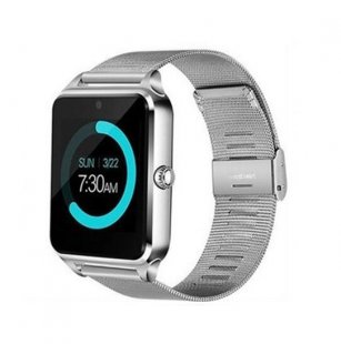 Wholesale Heart Rate Call Message Reminder Android Pedometer Silver Smart Watch Wristband Sports Fitness Blood Pressure