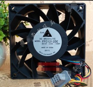 Wholesale DELTA FFC1212DE 12V 2.4A 4wires Cooling Fan