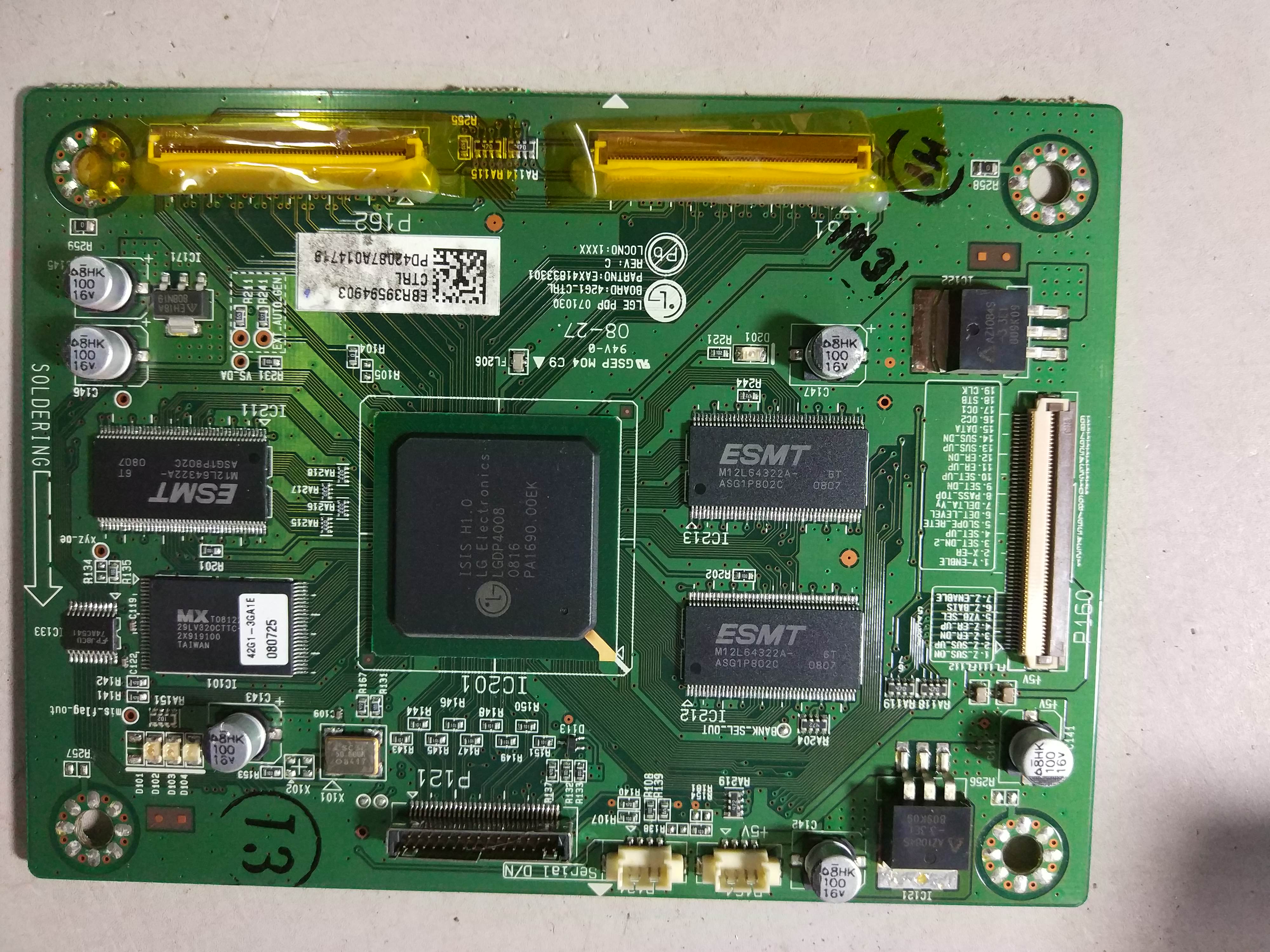 Wholesale EAX41833301:LG EBR39594902 Logic Board Wholesale EAX41833301 ...